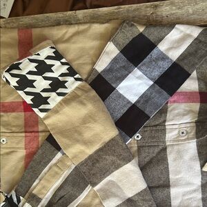 Plaid and Houndstooth Shirt